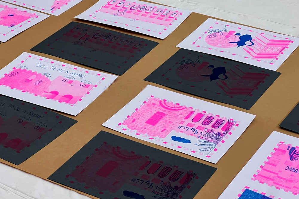Khaleeji Print Lab: Sunkissed Posters